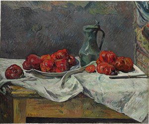 Domatesli natürmort, 1883 by Paul Gauguin