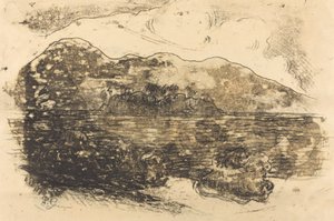 Tahiti Sahili [rekto], c. 1900. by Paul Gauguin