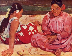 Tahitili Kadınlar, 1936 by Paul Gauguin