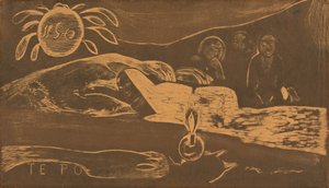 Te Po Uzun Gece, 18941895. by Paul Gauguin