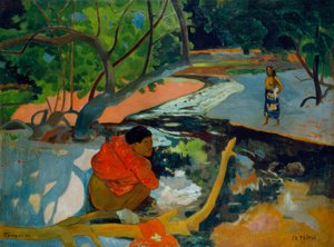 o zaman sen by Paul Gauguin