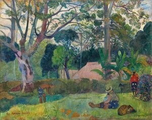 Büyük Ağaç, 1891. by Paul Gauguin