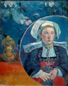 Güzel Angele (Tuval üzerine yağlı boya by Paul Gauguin