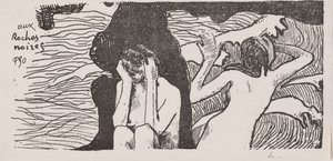Kara Kayalar. by Paul Gauguin