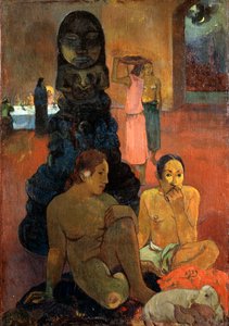 Büyük Buda, 1899. by Paul Gauguin