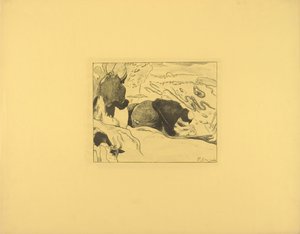 Çamaşırcılar by Paul Gauguin