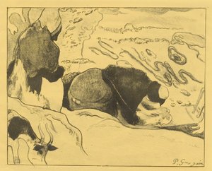 Çamaşırcılar by Paul Gauguin