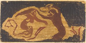 Deniz Kızı ve Maymun by Paul Gauguin