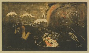 Evren Yaratıldı by Paul Gauguin