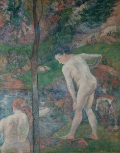 banyo yapanlar by Paul Gauguin