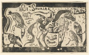 "Gülümseme" için Başlık Sayfası by Paul Gauguin