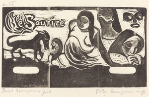 "Gülümseme" için Başlık Sayfası by Paul Gauguin