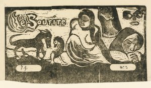 "Gülümseme" için Başlık Sayfası by Paul Gauguin