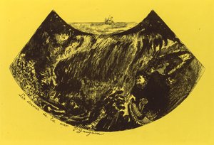 Volpini Süiti: Deniz Dramları Les Drames de la Mer, 1889. by Paul Gauguin