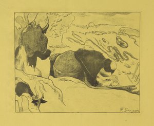 Çamaşırcı Kadınlar, 1889 by Paul Gauguin