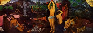 Nereden Geliyoruz - Neyiz - Nereye Gidiyoruz, 1936 by Paul Gauguin