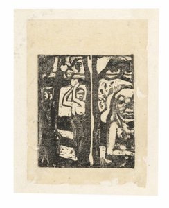 Meyve ve Oviri Toplayan Kadın by Paul Gauguin