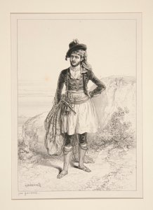 (İSPANYA KAÇAKÇI.) by Paul Gavarni