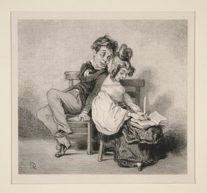 (NASIL BAKIM,) by Paul Gavarni