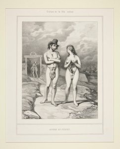 APRES LE PECHE. by Paul Gavarni