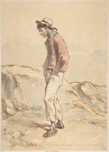 Kıyıda Duran Bir Denizci, 1859-60. by Paul Gavarni