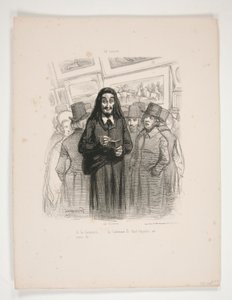 A la Calomnie, by Paul Gavarni