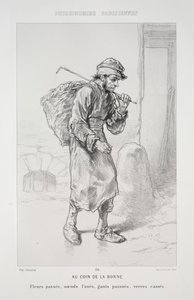 Terminalin Köşesinde. by Paul Gavarni