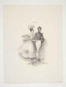 BAL DE L by Paul Gavarni