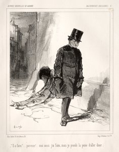 Paris saçmalığı by Paul Gavarni