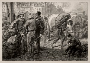 yük taşıyıcılar by Paul Gavarni