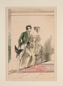 MAHKEME KOSTÜM 1837, by Paul Gavarni