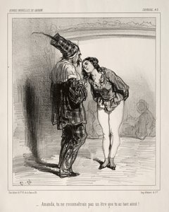Karnaval. by Paul Gavarni