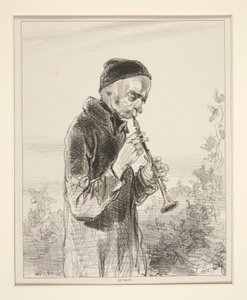 Klarnet. by Paul Gavarni