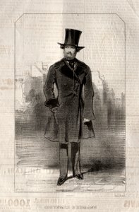 Kostümler d İnsan, 1843. by Paul Gavarni