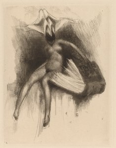 Eks Libris C. Patel by Paul Gavarni