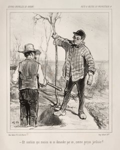 Mal Sahibinin İşlemleri ve İşlemleri by Paul Gavarni