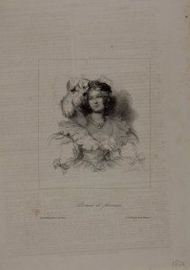 fantezi portre by Paul Gavarni