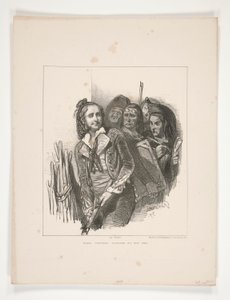 Figaro her zaman yeşil odun bulacaktır. by Paul Gavarni