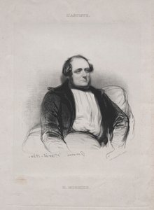 Henry (Bonaventure) Monnier by Paul Gavarni