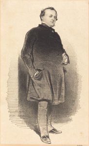 Henry Monnier by Paul Gavarni