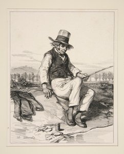 JEROME SAUVAGE, (Peder Belenfant olarak bilinir). by Paul Gavarni