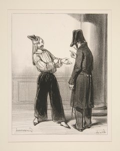 sana dans ettiğini söylüyorum d by Paul Gavarni