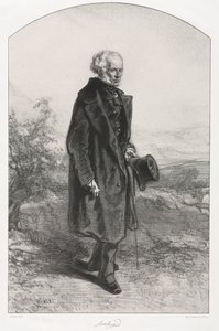 Jean-Baptiste İsabey by Paul Gavarni