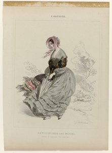 Sanatçı, Country Toilet, Eylül 1840: Modların Fizyonomisi. by Paul Gavarni