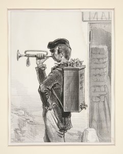 TAP Tüccarı. by Paul Gavarni