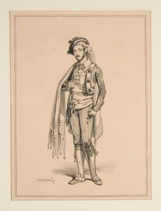 kefal (takım elbise by Paul Gavarni
