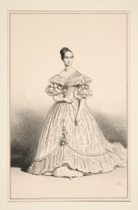 Prenses Helene, Düşes by Paul Gavarni
