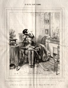 Bir Genç Adamın Hayatı, 1842. by Paul Gavarni