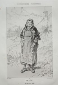 sütçü by Paul Gavarni