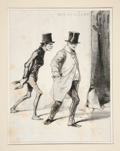 Seksagenary Borçlu. by Paul Gavarni